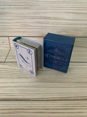 Cinderella Blue Decorative Mini Book Box